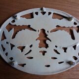 Cast iron fish trivet