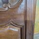 Petite vitrine en chêne une porte