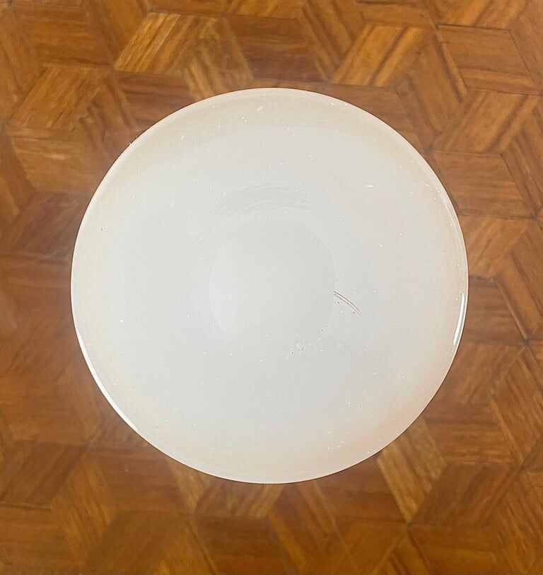 XIXth century opaline jewelry dish