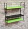 vintage steel string shelf h49x49x17 in their original condition 1960 to 70