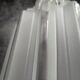 Antique large ceiling light, globe table lamp, Skyscraper glass, Art Deco