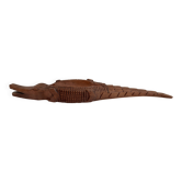 Carved wooden ashtray