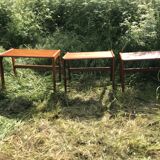 Scandinavian teak nesting table Design