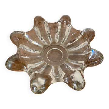 Ancien Vide poche Cristal Moule Forme Étoile Vintage
