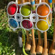 Jeu de croquet en bois