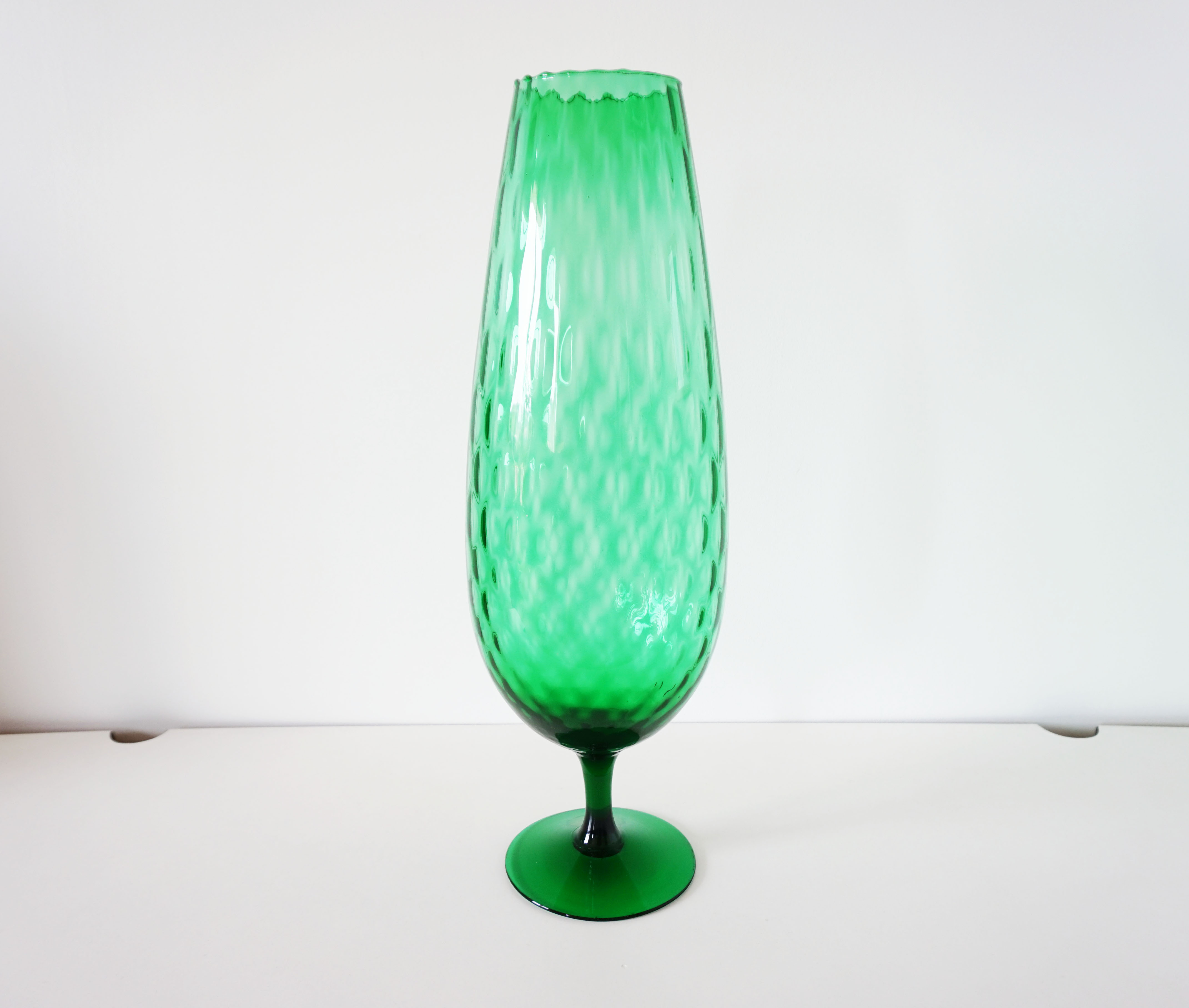 Green Empoli Italian Vase