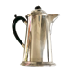Former English silver metal coffee maker with uniplat decoration
