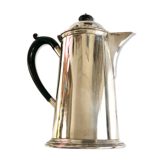 Former English silver metal coffee maker with uniplat decoration