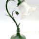 lampe de table ou bureau rétro art nouveau antique 1980's