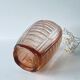 Old pink glass vase