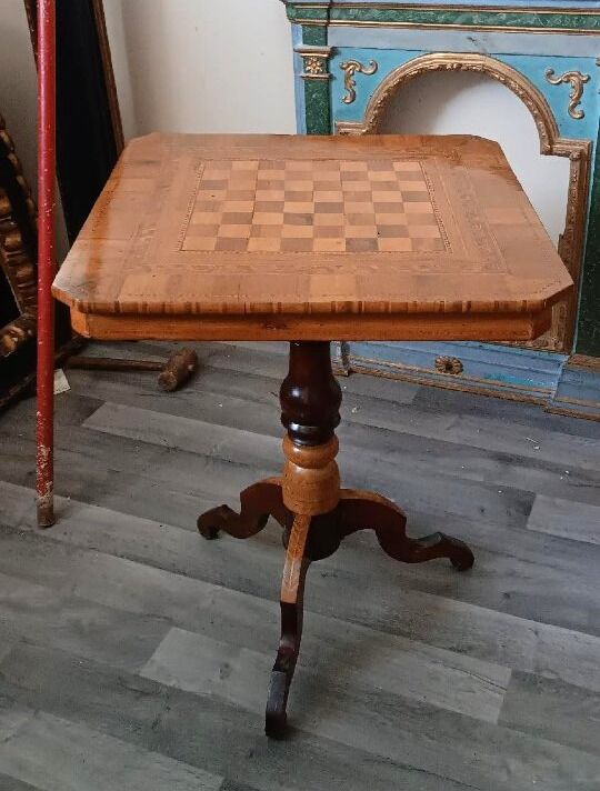 Table en marqueterie, 19th century Italy