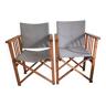 2 foldable garden chairs habitat - africa