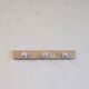 Vintage coat rack / hooks solid oak cottage style