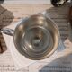 Antique silver-plated cup of Saint Medard