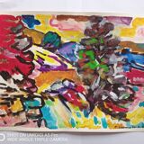 Pierre Lacroux (1909-1993) Gouache on paper 24 x 32 cm - from 1989 - (297)