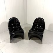 First edition Panton chairs by Verner Panton for Herman Miller 1960’s