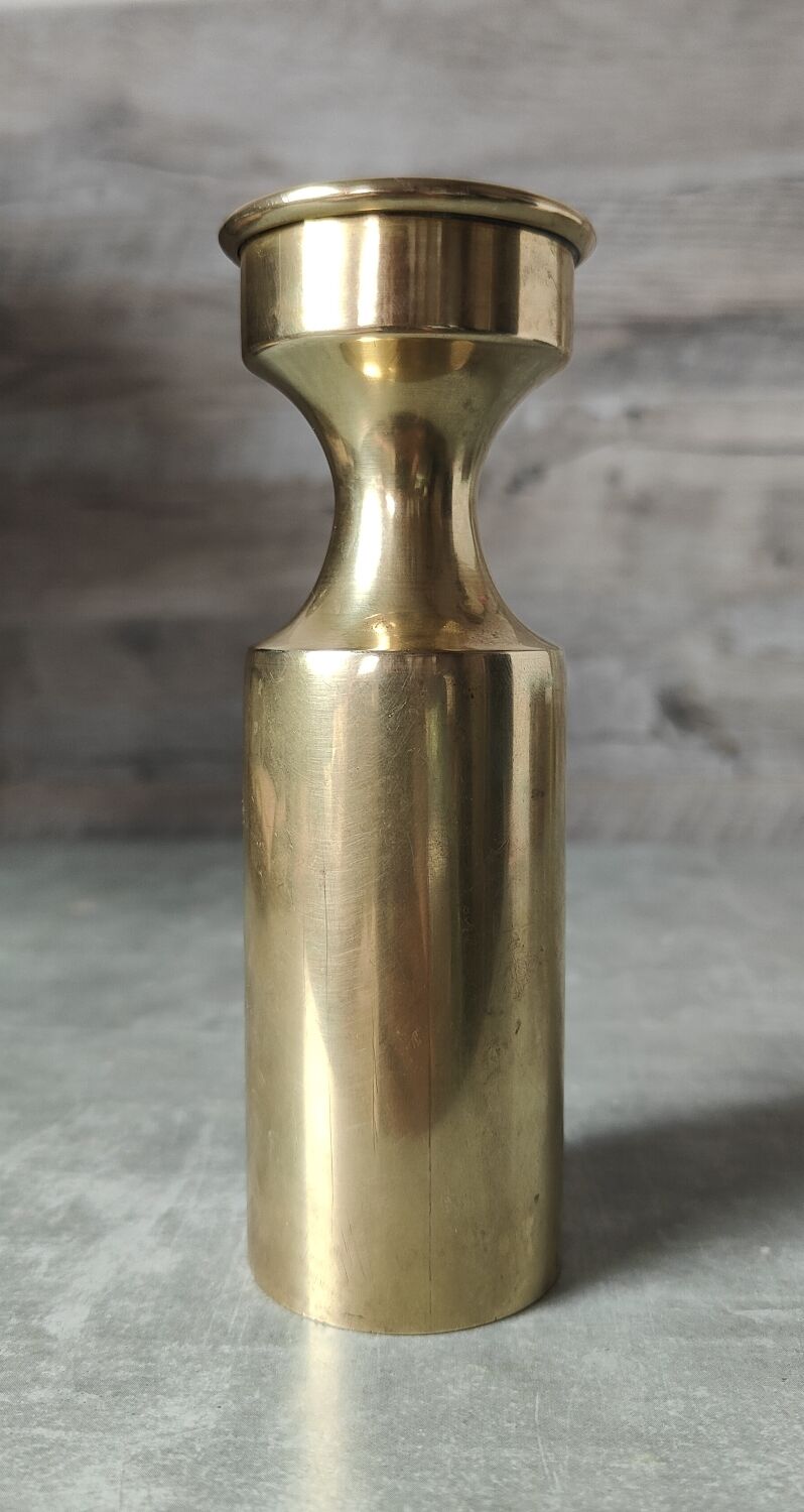 Brass candle holder