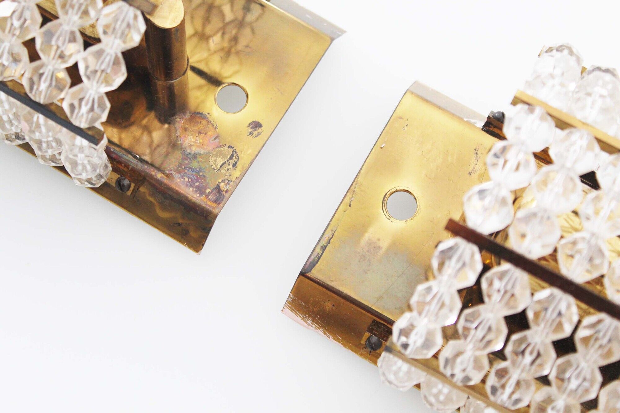 Austrian set of wall lamps by Emil Stejnar for Rupert Nikoll