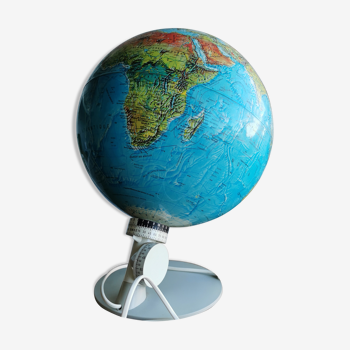 Vintage bright earth globe