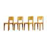 Set of 4 Tom Spectrum design chairs
