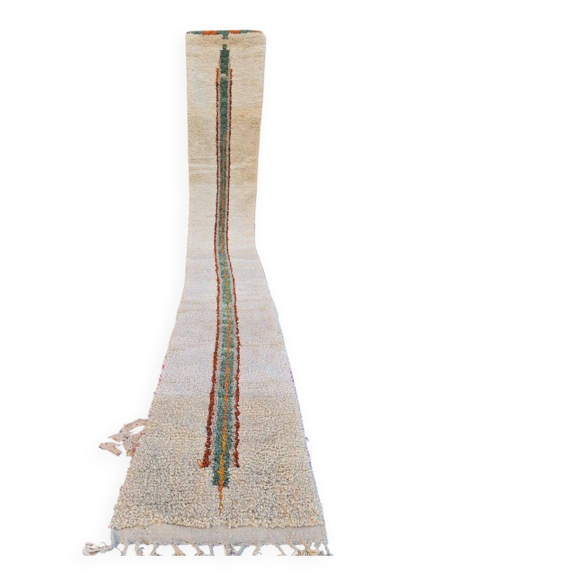 Handmade hallway rug 80cm x 350cm