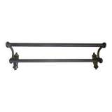 Porte serviettes double mural, style empire -1970-