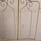 Vintage metal baby bed