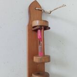 Vintage wooden egg cup from the 70s