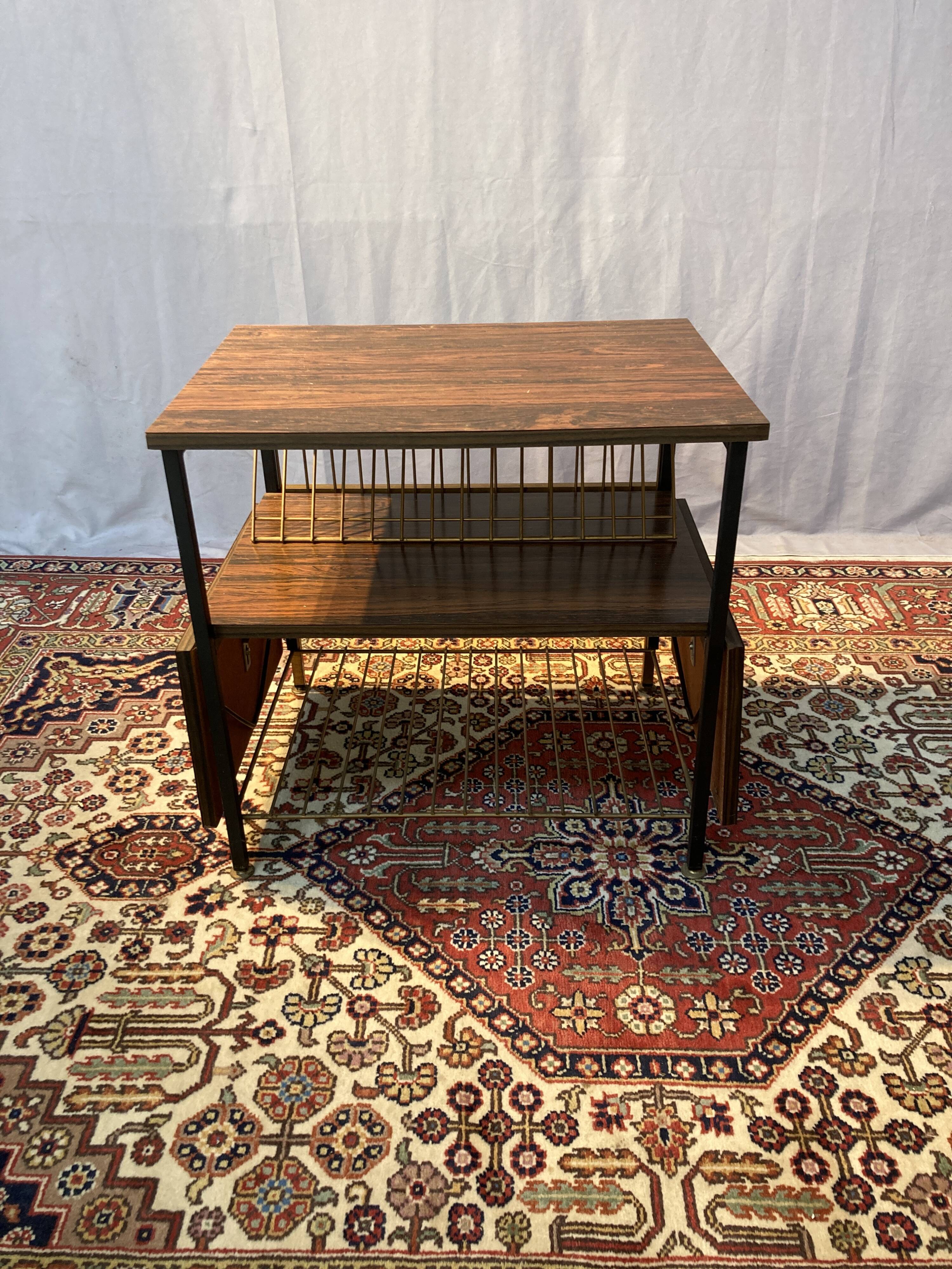 Vintage hi fi furniture in formica