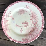 Assiettes à dessert « Turenne » de Creil et Montereau