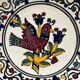 Pair of bird decorated dishes