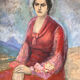 Old portrait of a woman