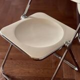 Set of 2 Plia chairs by Giancarlo Piretti for Castelli vintage