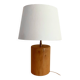 Lampe danoise années 60-70, câble tissu 2M, abat-jour