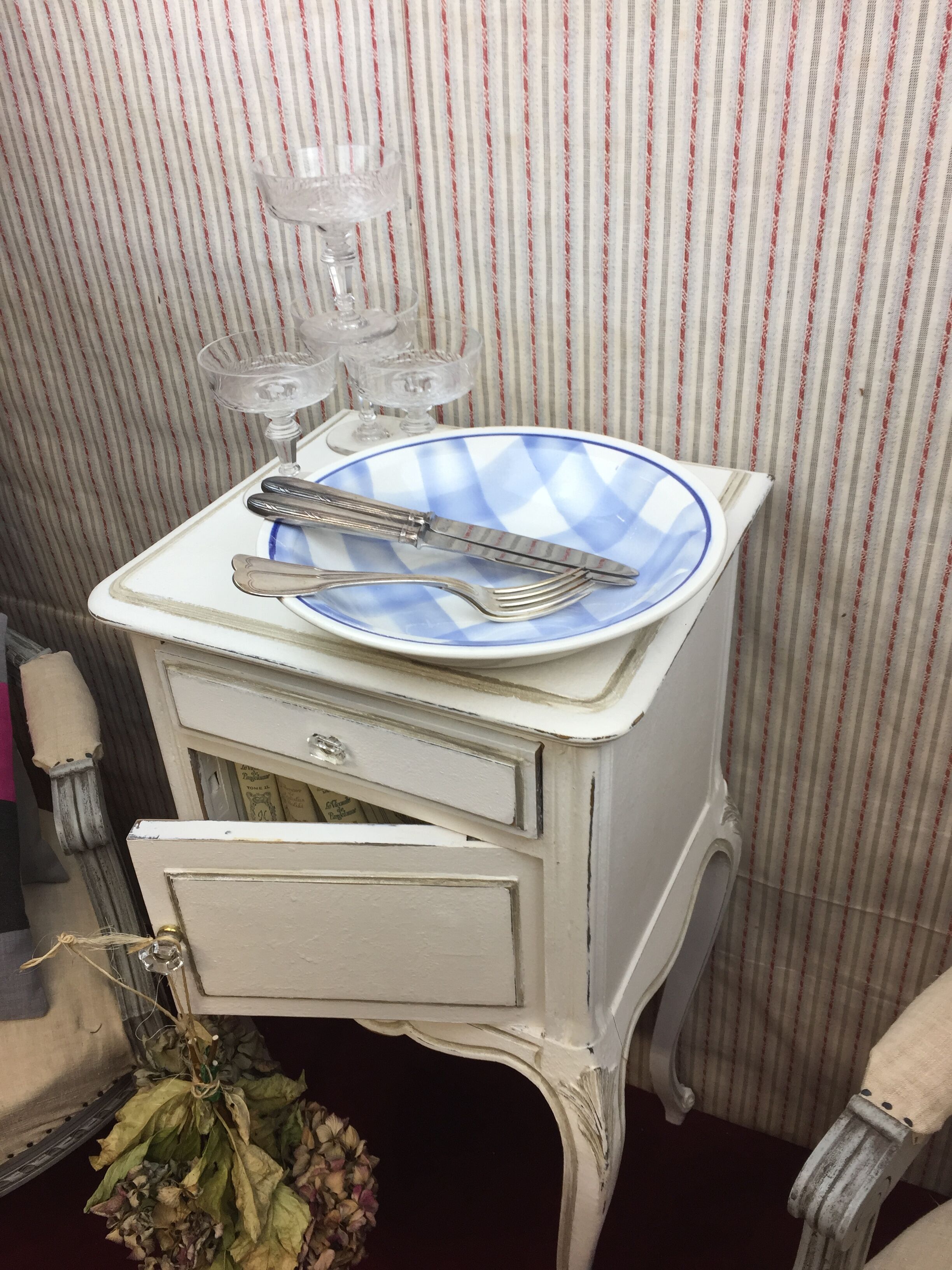 Old artisanal dish made in France not stamped