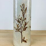Herbarium vase by Raymonde Leduc in Vallauris 25 cm