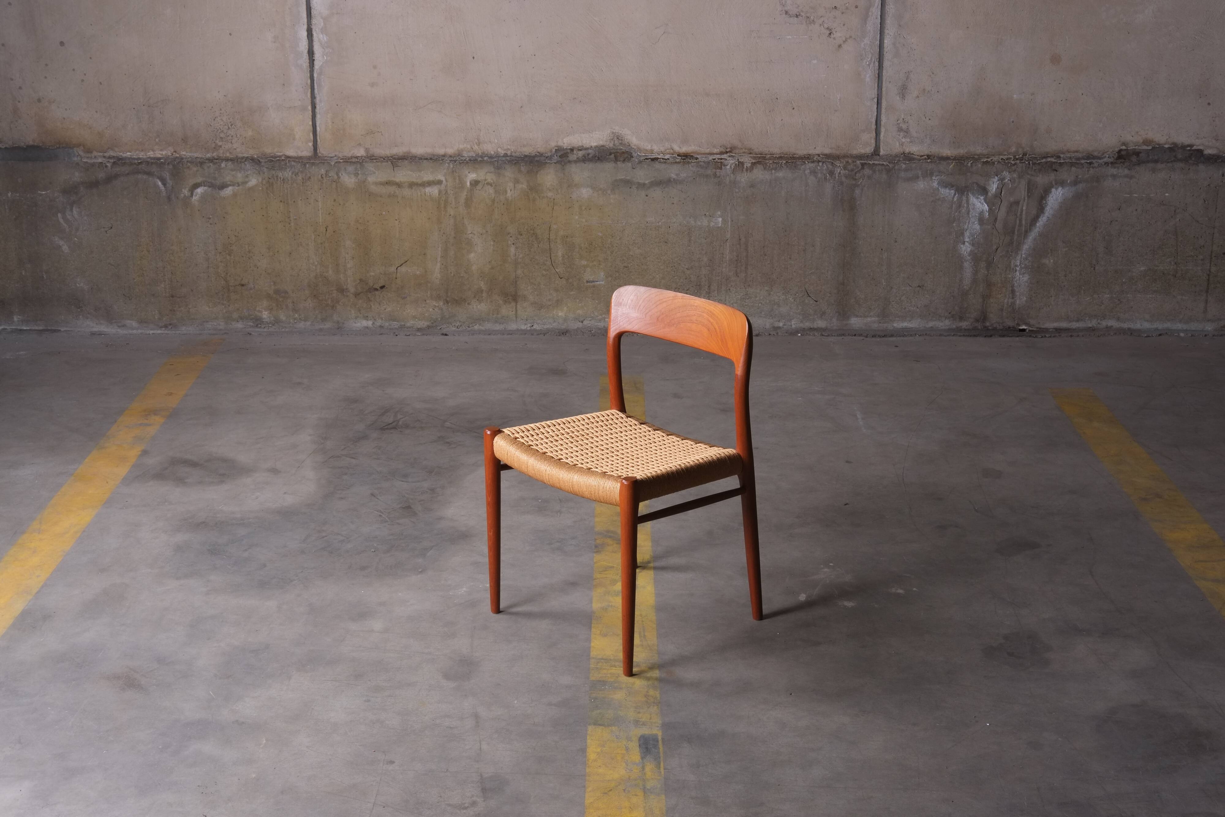 Niels O. Møller model 75 dining chair