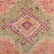 3x11 Pale Orange & Vintage Runner Rug, Handmade Orientel Runner, 96x338Cm