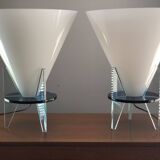 Pair of Otéro model lamps by Rodolfo Dordoni for Fontana Arte, 1986