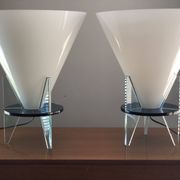 Pair of Otéro model lamps by Rodolfo Dordoni for Fontana Arte, 1986