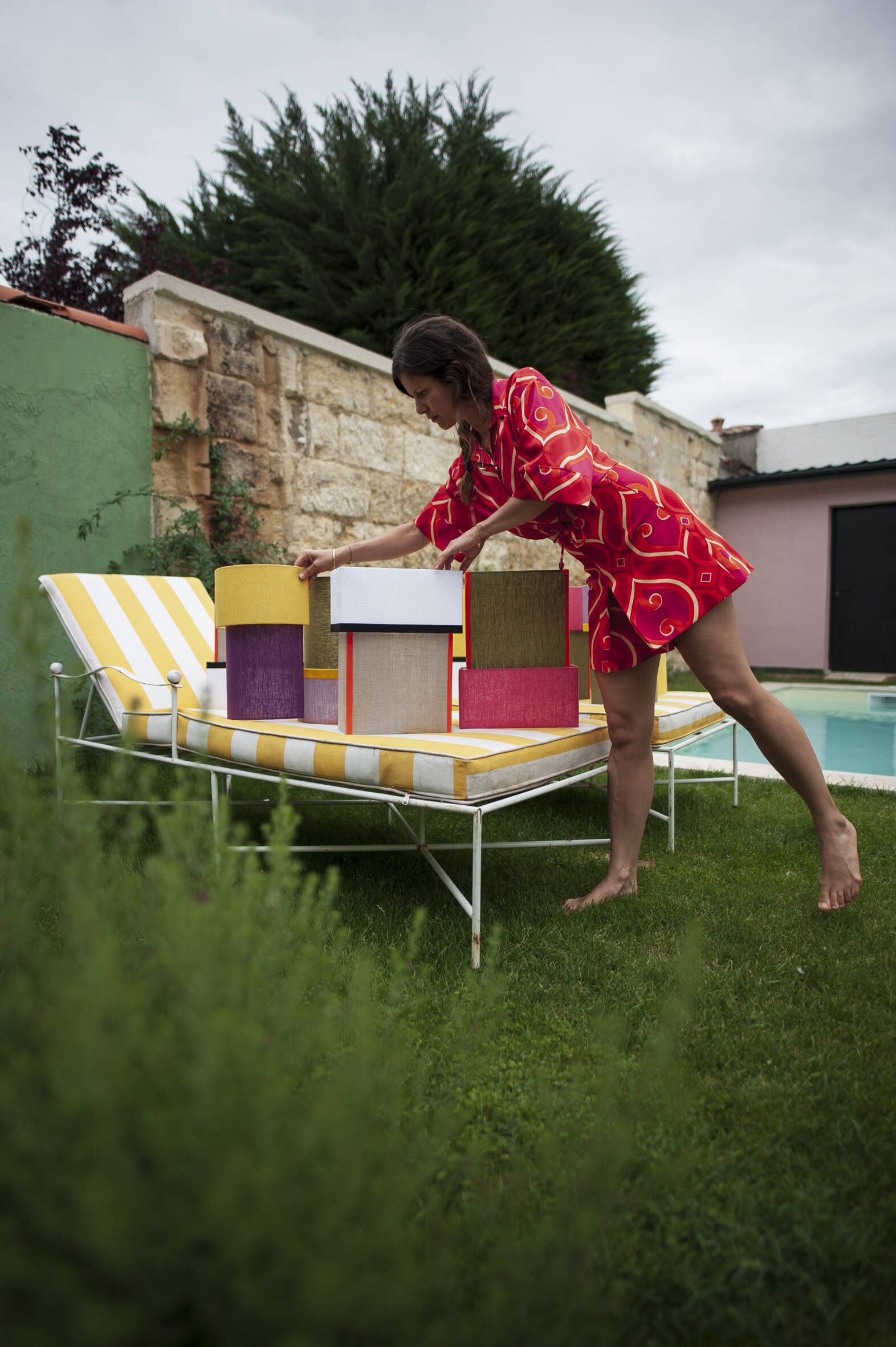 Applique Maya / Réversible, années 2000 / Angélique Delaire /