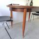Table scandinave à rallonges