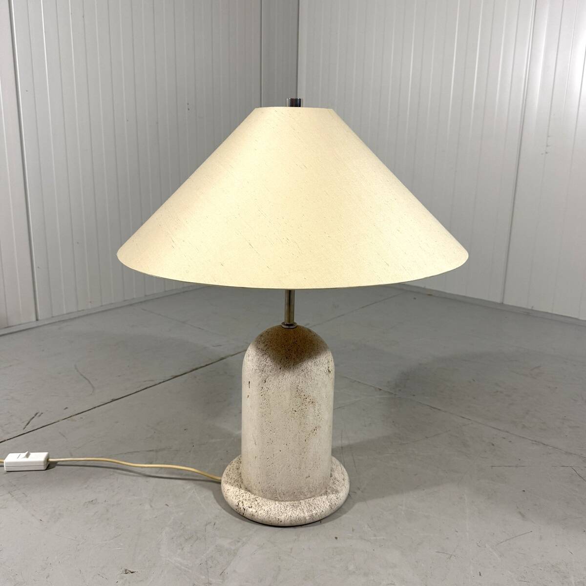 Large Italian travertine table lamp 1960’s