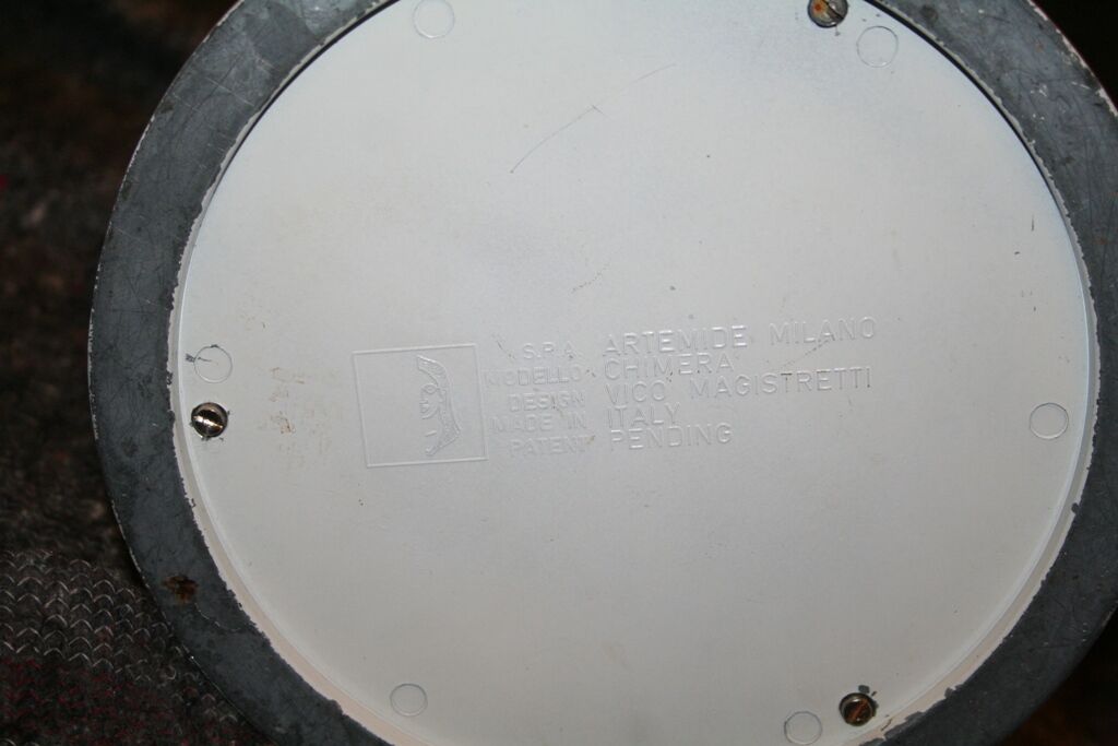 Chimera floor lamp by Vico Magistretti edited by Artemide, 1969