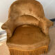 Fauteuil crapaud vintage