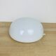 Applique boule opaline demi sphère 20 cm