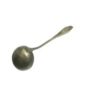 Borówka ladle, Art Nouveau / Art Deco, silver-plated brass, Norblin, Poland, 1920s.