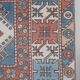 Vintage Turkish Oushak rug 143x213 cm