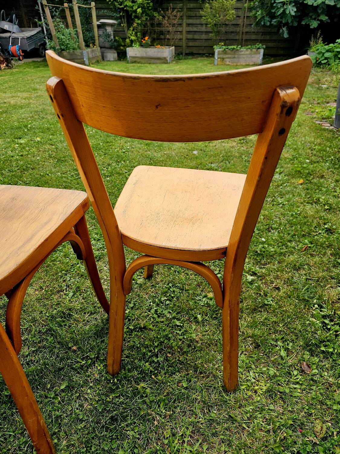 4 chaises Baumann bistrot