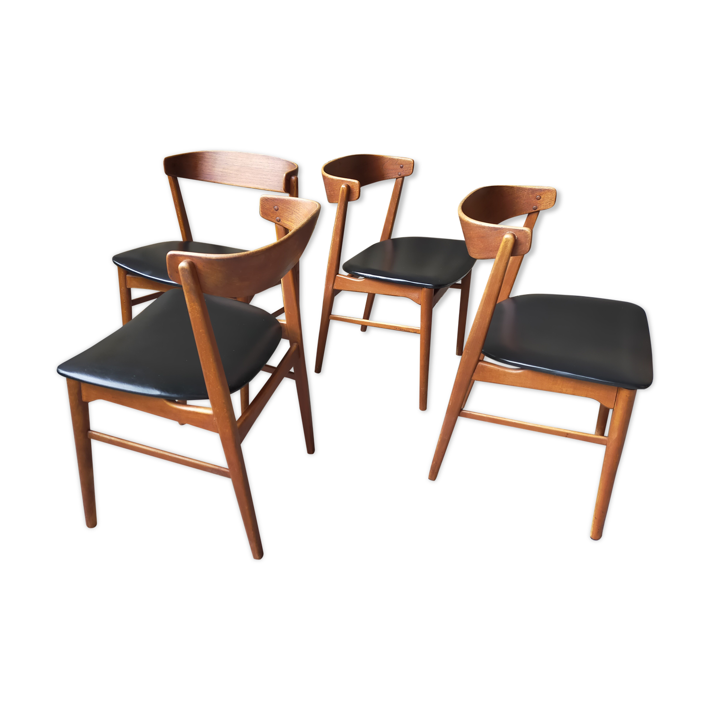 4 Danish Farstrup chairs